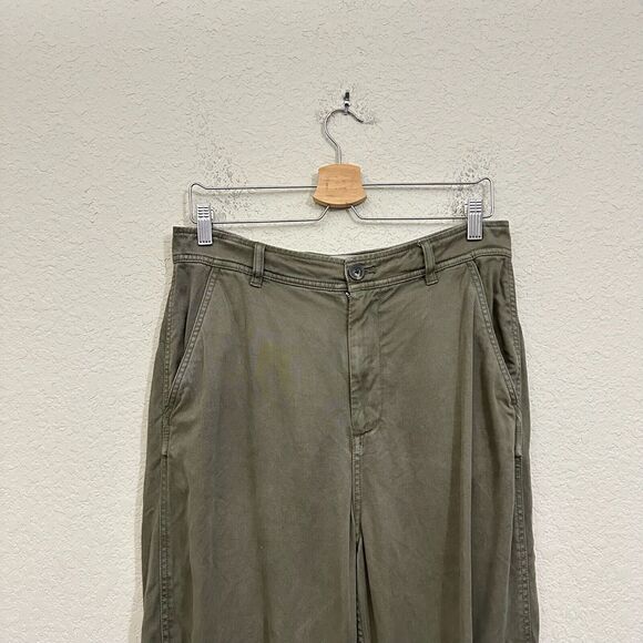 EVERLANE The Chino Buttersoft Pants Kalamata HR Tapered Relaxed - Picture 3 of 14